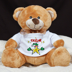 Christmas Star ?Ty Inc. "Slumbers" Personalized Teddy Bear